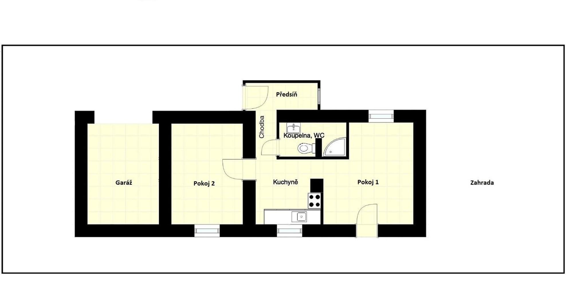 Rodinny Dum Radoska Divisov Ngoại thất bức ảnh